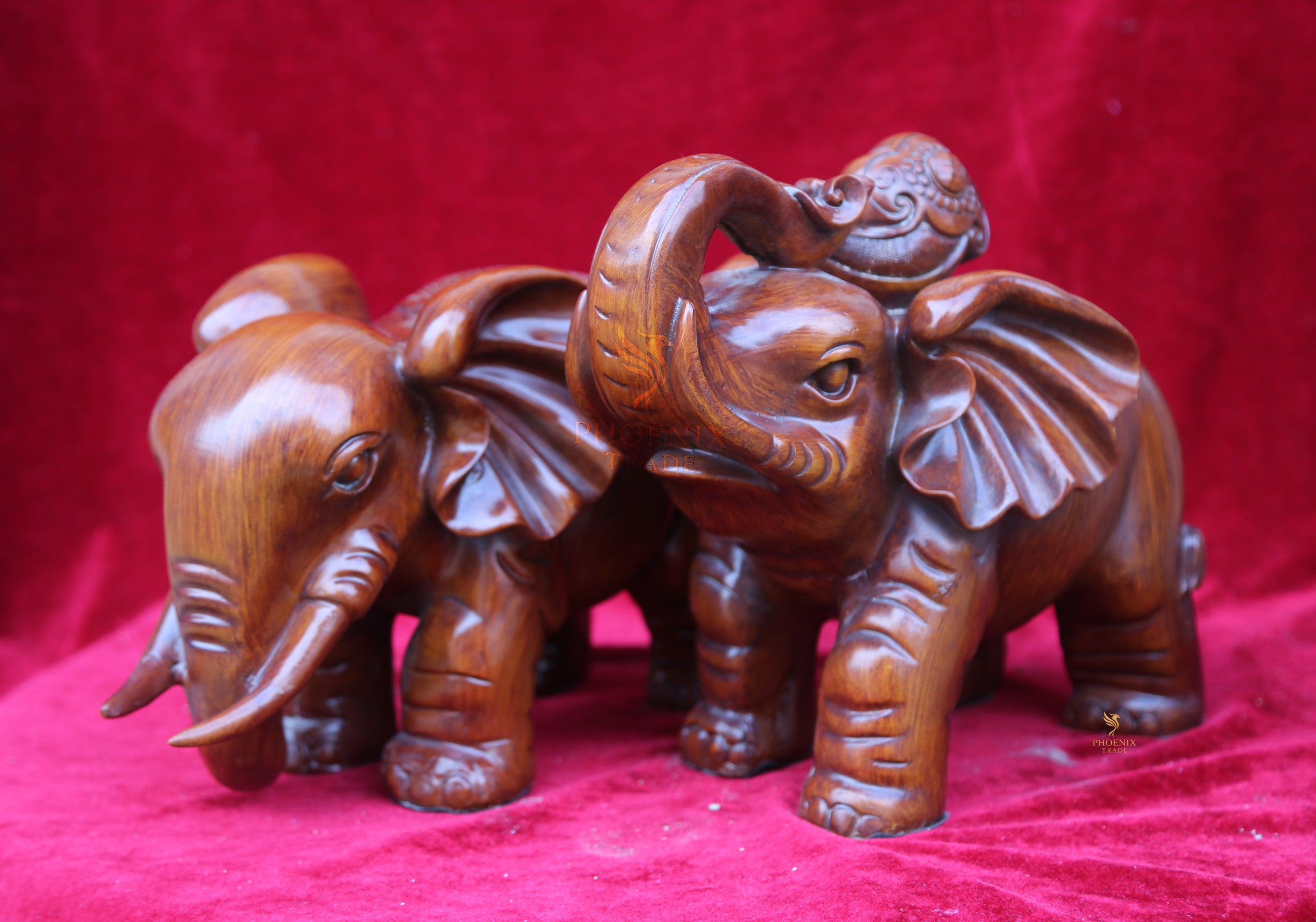 Prosperity Resin Elephant