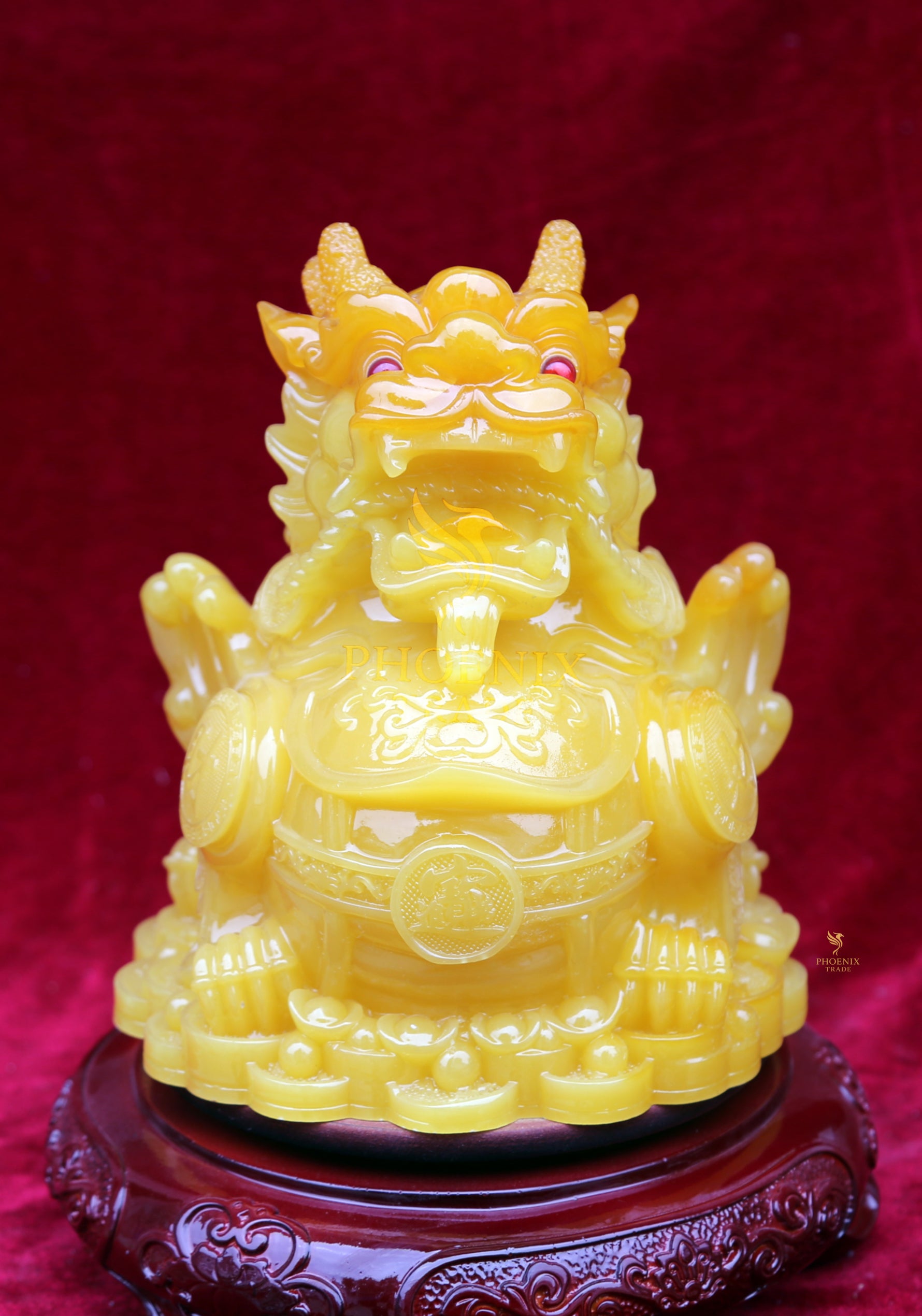 Yellow Pixiu Wealth Beast