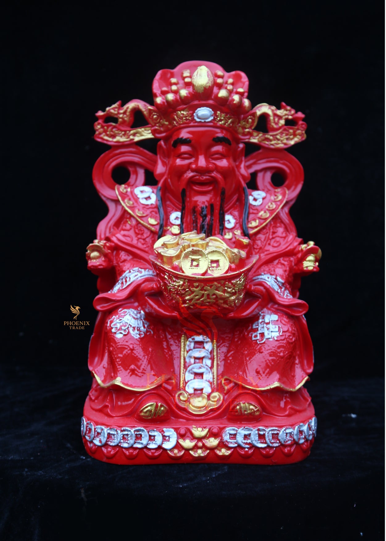 Standard Red Resin Fortune God Figurine (Copy)