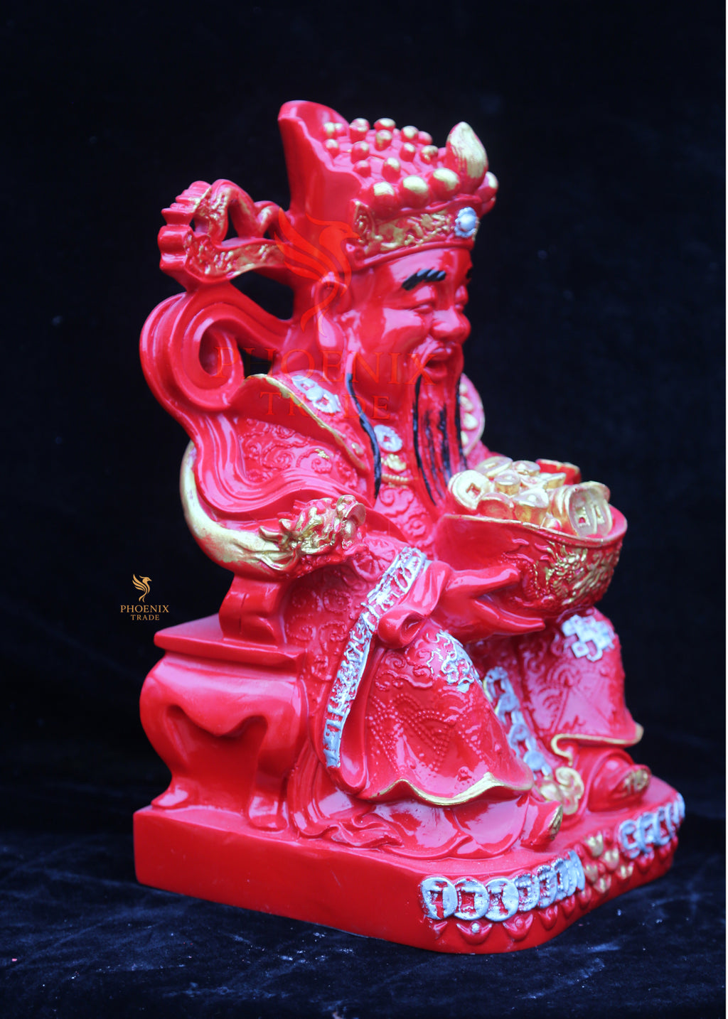 Standard Red Resin Fortune God Figurine (Copy)