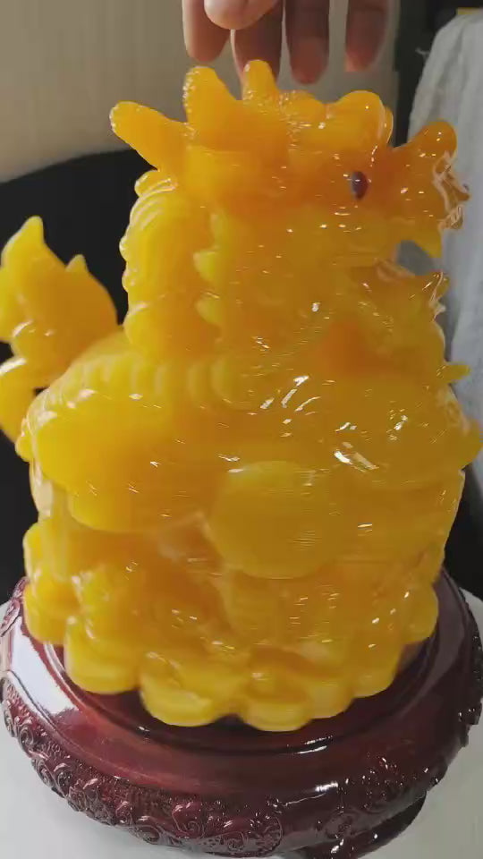 Yellow Pixiu Wealth Beast